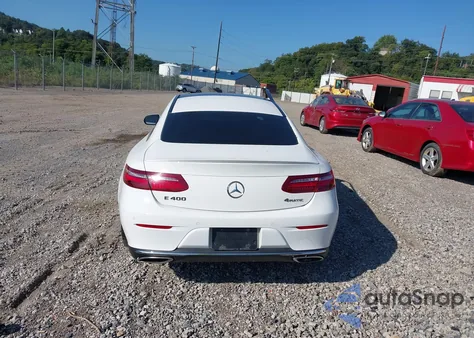 2018 Mercedes-Benz E 400 4Matic z USA, uszkodzony, nr VIN WDD1J6GB2JF019438